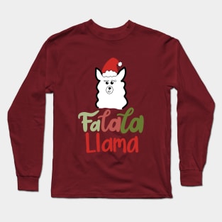 Fa La La Llama Long Sleeve T-Shirt